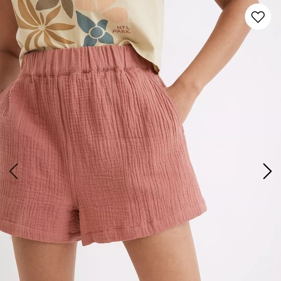 Madewell Pants - 𝅺lightspun Easy Pull-On Short